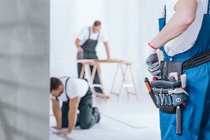 Aannemer renovatiewerken